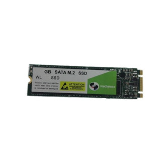 Накопитель SSD  480GB Mediamax M.2 2280 SATAIII 3D NAND TLC (WL 480 SSD) Refurbished наработка до 1%