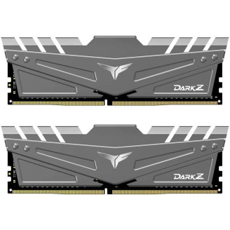 Модуль памяти DDR4 2x8GB/3200 Team T-Force Dark Z Gray (TDZGD416G3200HC16CDC01)