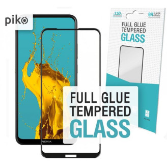 Защитное стекло Piko для Nokia 3.4 Black Full Glue, 0.3mm, 2.5D (1283126511530)