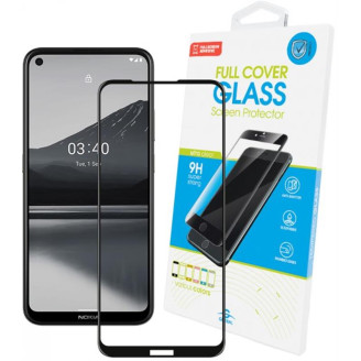 Защитное стекло Global для Nokia 3.4 Full Glue Black (1283126511509)