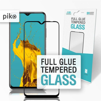 Защитное стекло Piko для Xiaomi Poco M3 Black Full Glue, 0.3mm, 2.5D (1283126511042)