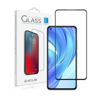 Защитное стекло ACCLAB Full Glue для Xiaomi Mi 11 Lite Black (1283126511837)