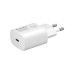 Сетевое зарядное устройство ColorWay Power Delivery Port PPS (1USB-Cx3A) (25W) White (CW-CHS033PD-WT)