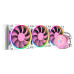 Система водяного охлаждения ID-Cooling Pinkflow 360 ARGB, Intel: 1700/1200/2066/2011/1366/1151/1150/1155/1156, AMD: TR4/AM4/FM2+/FM2/FM1/AM3+/AM3/AM2+/AM2, 394х120х27 мм, 4-pin