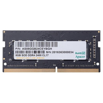 Модуль памяти SO-DIMM 8GB/3200 1.2V DDR4 Apacer (AS08GGB32CSYBGH)