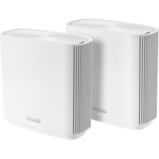 Беспроводной маршрутизатор Asus ZenWiFi CT8 2PK White (CT8-W-2-PK) (AC3000, Tri-Band, 1xGE WAN, 3xGE LAN, 1xUSB3.1, AiMesh, 6x внутр. антенн)