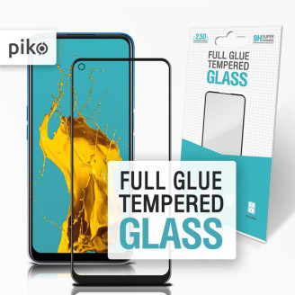 Защитное стекло Piko для Oppo A54 Black Full Glue, 0.3mm, 2.5D (1283126512728)
