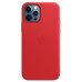 Чехол-накладка Apple Leather Case with MagSafe для Apple iPhone 12 Pro Max (PRODUCT)RED (MHKJ3ZE/A)