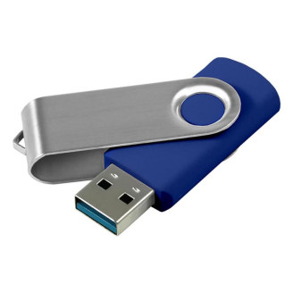 Флеш-накопичувач 16GB UTS2 NAVY BLUE USB 2.0 GOODRAM BULK (TWISTER)