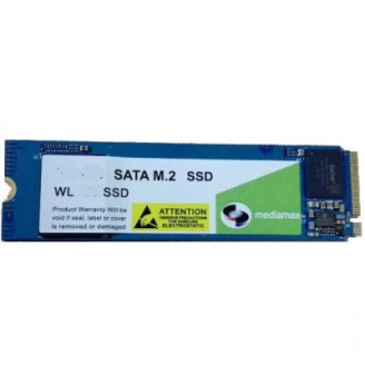 Накопитель SSD  250GB Mediamax M.2 2280 NVMe PCIe 3.0 x4 TLC Blue (WL 250 SSD) Refurbished наработка до 1%