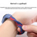 Ремешок BeCover Elastic Nylon Style для Xiaomi Mi Smart Band 5/Mi Smart Band 6 Size S Deep Blue (706138)