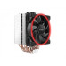 Кулер процессорный PCCooler GI-H58U Corona Red, Intel: 2066/2011/1150/1151/1155/1156/1366/775, AMD: AM2/AM2+/AM3/AM3+/AM4/FM1/FM2/FM2+, 152х134х100 мм, 4-pin