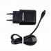 Сетевое зарядное устройство Maxxter (1USBх2.4А) QC3.0 Black (WC-QC-AtM-01) + кабель microUSB