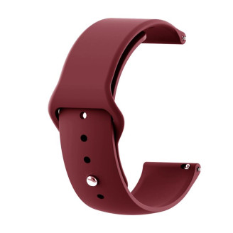 Силиконовый ремешок BeCover для LG Watch Sport W280A Dark-Red (706209)