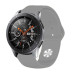 Силиконовый ремешок BeCover для LG Watch Sport W280A Gray (706220)