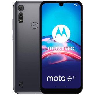 Смартфон Motorola Moto E6i 2/32GB Dual Sim Meteor Grey