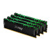 Модуль памяти DDR4 4x32GB/3200 Kingston Fury Renegade RGB (KF432C16RBAK4/128)