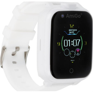 Детские смарт-часы AmiGo GO006 GPS 4G WIFI Videocall White