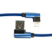 Кабель Dengos USB-Lightning 0.25м Blue (NTK-L-UG-SHRT-SET-BLUE)