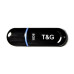 Флеш-накопитель USB 8GB T&G 012 Classic Series Black (TG012-8GBBK)
