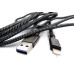 Кабель Dengos USB-Lightning 4A 1м Black (NTK-L-KPR-USB3-BLACK)