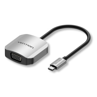 Переходник Vention VGA - USB Type-C (F/M), 0.15 м (TDFHB)