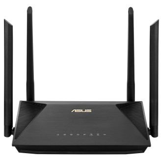 Беспроводной маршрутизатор Asus RT-AX53U (AX1800, WiFi 6, 1xGE WAN, 3xGE LAN, 1xUSB, MU-MIMO, Beamforming, OFDMA, 4 внешние антенны)