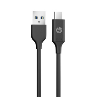 Кабель HP USB - USB-C, 2м, PVC, черный (DHC-TC101-2M)