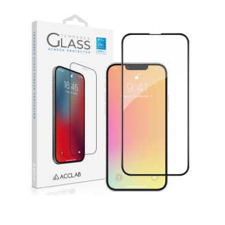 Защитное стекло ACCLAB Full Glue для Apple iPhone 13 Mini Black (1283126515415)