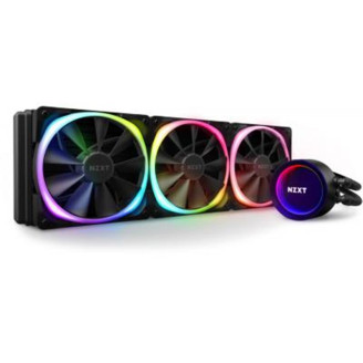 Система водяного охлаждения NZXT Kraken X73 RGB (RL-KRX73-R1), Intel: 2066/2011/1366/1200/1156/1155/1151/1150, AMD: AM5/AM4, 394x121x27 мм, 4-pin