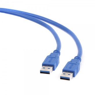 Кабель Maxxter (U-AMAM3-0.5m) USB3.0 - USB3.0, 0.5м, синий