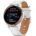 Смарт-часы Garmin Venu 2S Rose Gold + White Leather (010-02429-23)