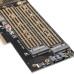 Контроллер Frime (ECF-PCIE2.4sRAID002.LP) PCI-Eх2 RAID ESATAIII/SATAIII 6GBPS, 88SE9230