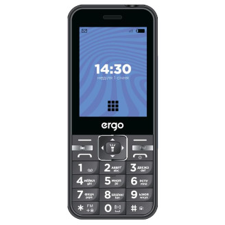 Мобильный телефон Ergo E281 Dual Sim Black