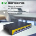 Коммутатор сетевой POE GreenVision GV-007-D-08+2P (LP9443)