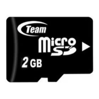 Карта памяти MicroSD  2GB Team (TUSD2G02)