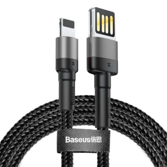 Кабель Baseus Cafule Special Edition USB-Lightning, 2м Grey (CALKLF-HG1)