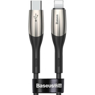 Кабель Baseus Horizontal USB-USB-C, 1м Black (CATLSP-01)