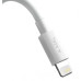 Кабель Baseus Simple Wisdom USB-Lightning, 1.5м White 2шт (TZCALZJ-02)