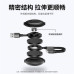 Кабель Baseus Golden Loop 3in2 Elastic USB-microUSB+Lightning+USB-C, 1.2м Black (CAMLT-JH01)