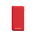 Универсальная мобильная батарея ColorWay Soft Touch 10000mAh Red (CW-PB100LPE3RD-PD)