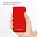 Универсальная мобильная батарея ColorWay Soft Touch 10000mAh Red (CW-PB100LPE3RD-PD)