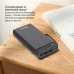 Универсальная мобильная батарея ColorWay Metal Case 20000mAh Black (CW-PB200LPB2BK)