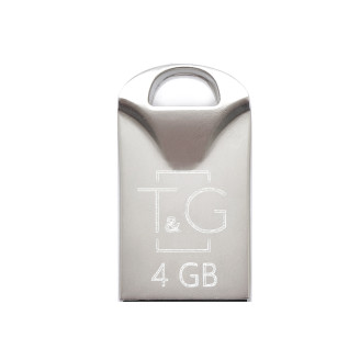 Флеш-накопитель USB 4GB T&G 106 Metal Series Silver (TG106-4G)