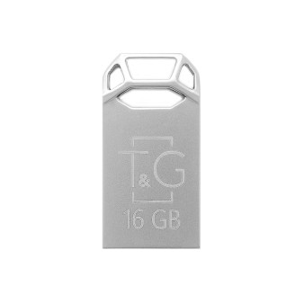 Флеш-накопитель USB 16GB T&G 110 Metal Series Silver (TG110-16G)