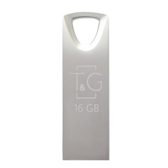 Флеш-накопитель USB 16GB T&G 117 Metal Series Silver (TG117SL-16G)