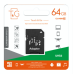 Карта памяти MicroSDXC  64GB UHS-I U3 Class 10 T&G + SD-adapter (TG-64GBSDU3CL10-01)