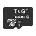 Карта памяти MicroSDXC  64GB UHS-I/U3 Class 10 T&G (TG-64GBSDU3CL10-00)