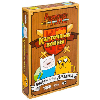 Настольная игра Hobby World Карточные войны. Финн против Джейка (1618)