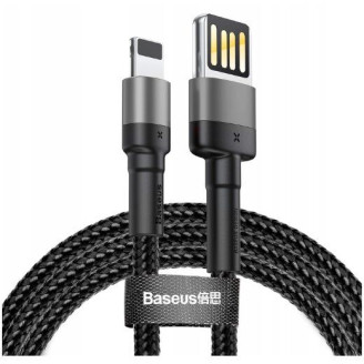 Кабель Baseus Cafule Special Edition USB-Lightning, 1м Grey (CALKLF-GG1)